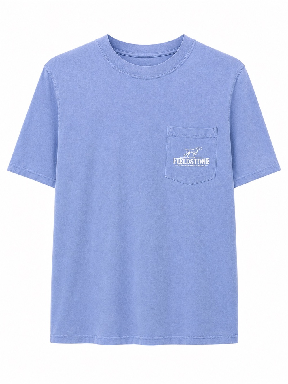 Fieldstone Sporting Lifestyle Pocket Tee Labrador Duck Hunting